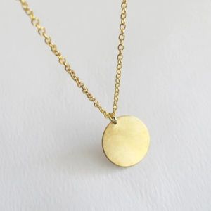 🔹New🔹Wide Disc Necklace